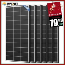 200W 1200W Bifacial Solar Panels 12V Mono 18BB High-Efficiency PV Home Off-Grid