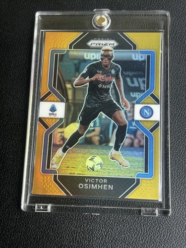 Victor Osimhen [Gold] #222 2022 Panini Chronicles Serie A card
