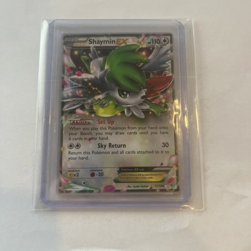 Pokemon TCG - Shaymin EX - 77/108 - Holo - XY Roaring Skies - LP Con - Picture 1 of 3