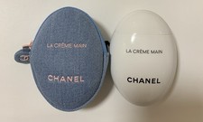 Last One Chanel hand cream LA CR ME MAIN 50ml Denim Pouch Limited edition