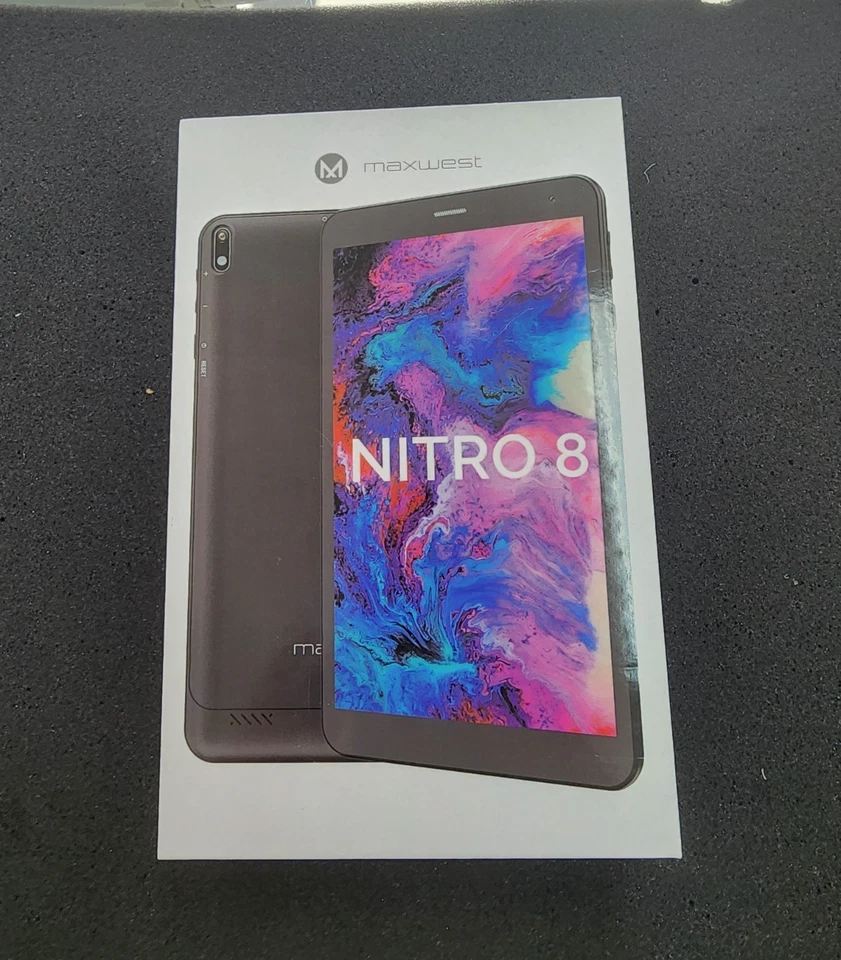 Maxwest Nitro 8 32GB WiFi LTE Tablet NEW MXN81ww - Image 3 of 3