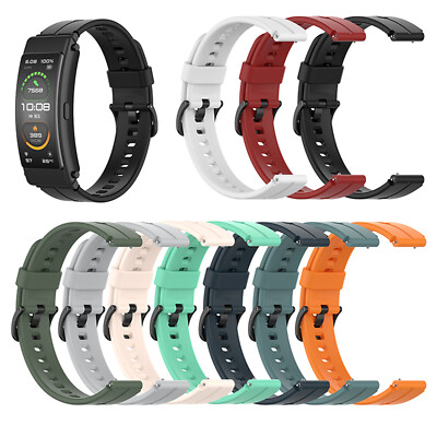 16MM Silicone Strap Belts Band for Huawei Watch Fit Mini/Bracelet B3/Bracelet B6