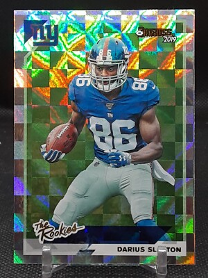 DARIUS SLAYTON 2019 DONRUSS THE ROOKIES GIANTS AUBURN TIGERS G2