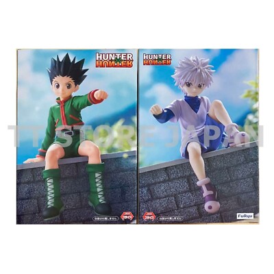Hunter X Hunter Figure Gon Killua Set Noodle Stopper FuRyu New | eBay