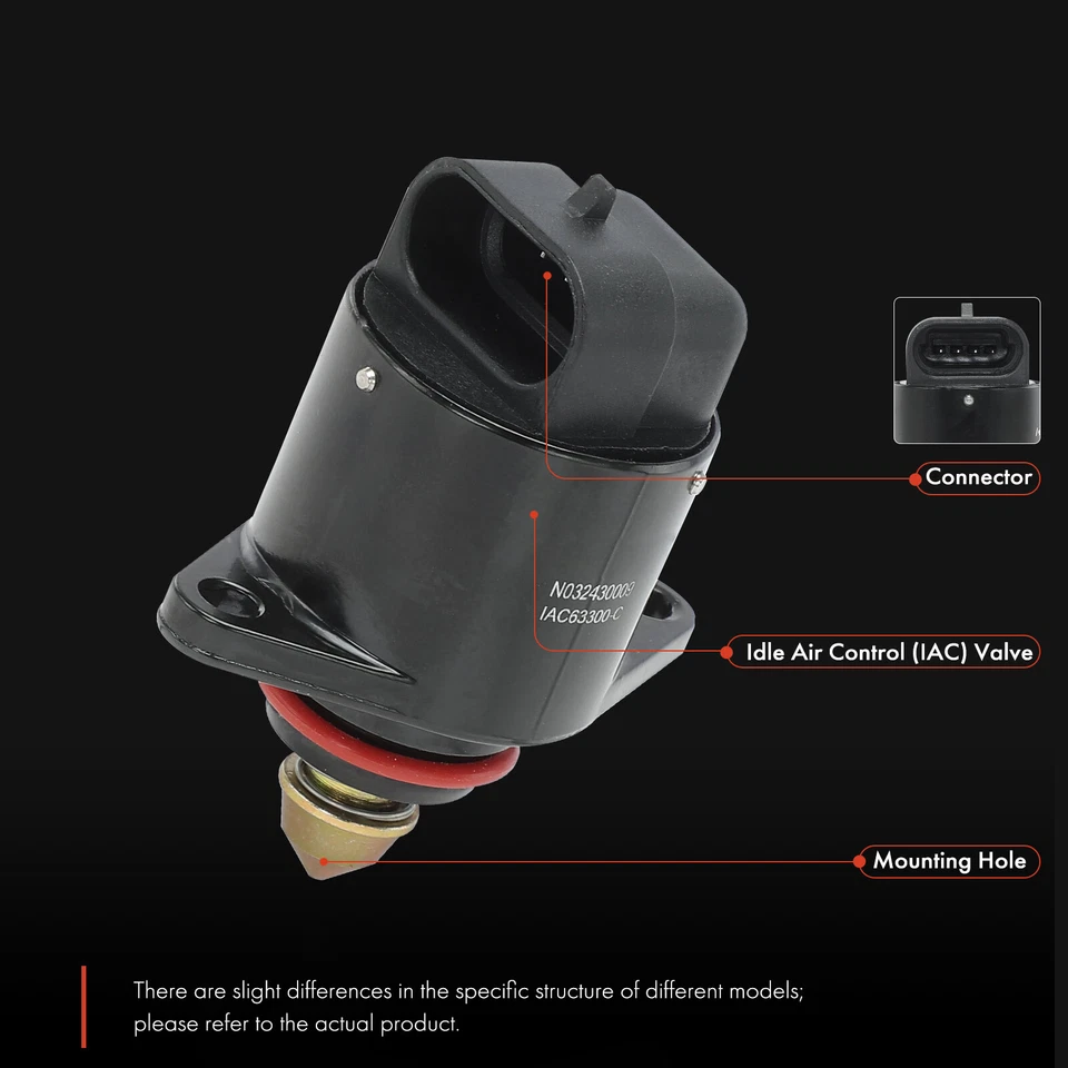 Válvula de controle de ar ocioso para Chevrolet Optra 2006-2010 Chevy Pontiac G3 2007-2008 - Imagem 4 de 4