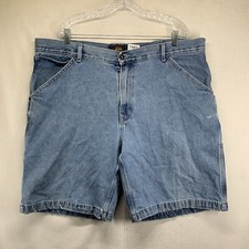 Vintage Route 66 Jean Carpenter Shorts Baggy Y2K 90s Mens 42 Blue Light Wear