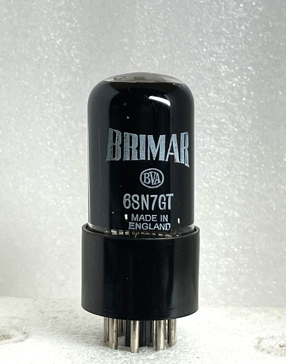 Brimar 6SN7GT Pair of NOS British Vintage Tested Boxed Brimar 6SN7GT Pair of NOS British Vintage Tested Boxed