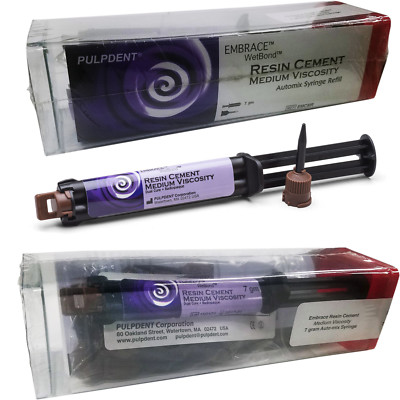 #ad #ad Embrace Wetbond Resin Cement Medium Low Viscosity Syringe Refill Pulpdent $99.99