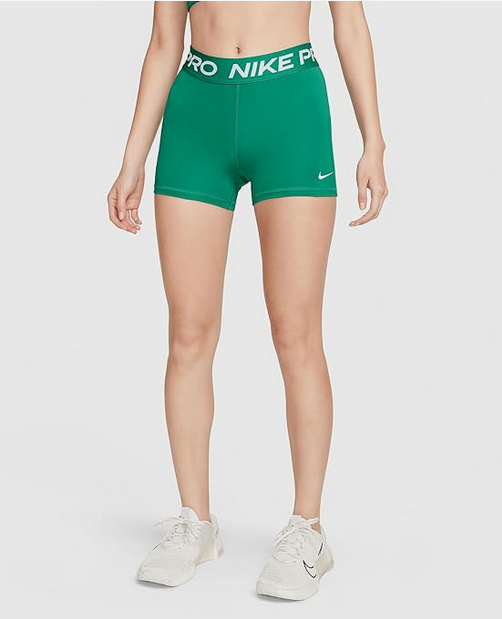 NEW Nike [M] Women's Pro 3'' Yoga/Volleyball Shorts-Malachite