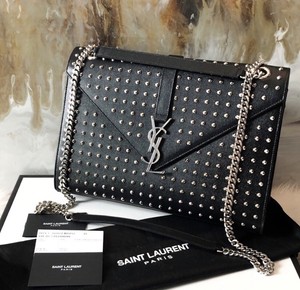 saint laurent purse black