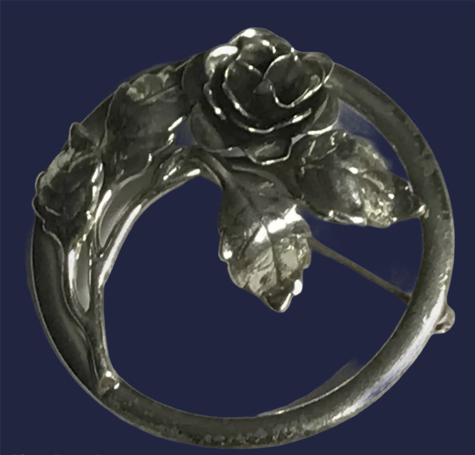 Vintage DANECRAFT Solid Sterling Silver Flower Pi… - image 5