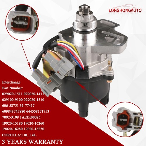 Igntion Distributor For Toyota Soluna Corolla AL50 AE100 AE110 5AFE