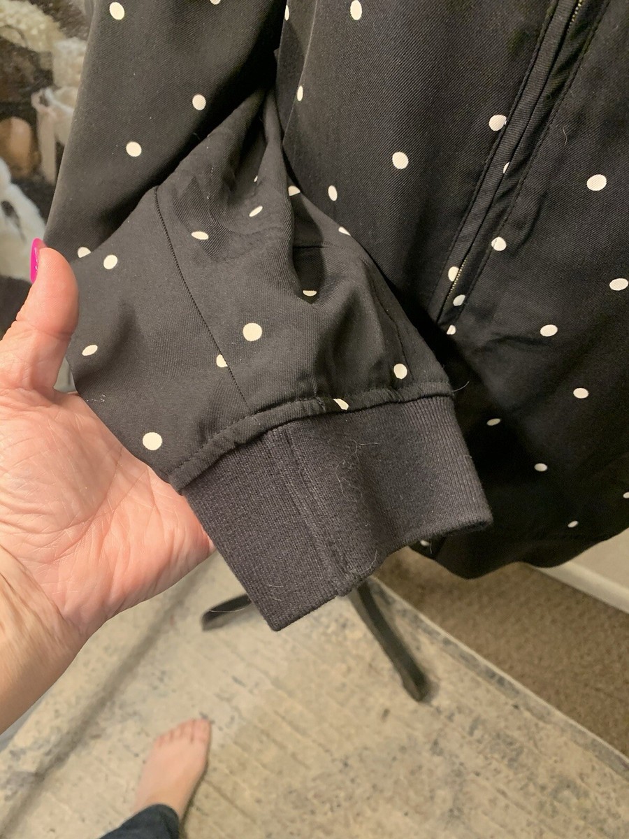 Who What Wear Polka Dot Zip Jacket 3x | eBay