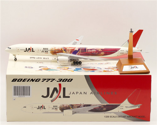 JC Wings JAL JOURNEY TO THE WEST B777-300 JA8941 1/200 Plane Pre-builded Model - Picture 15 of 16