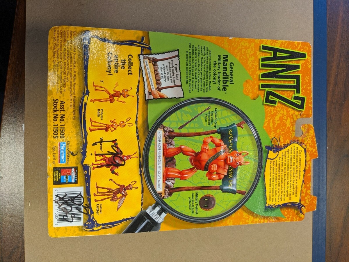 1998 Playmates Dreamworks Antz Z Every Ant Has His Day