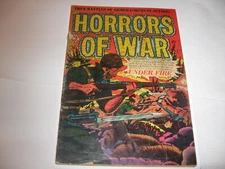 Horrror #12 (Horrors Of War) L.B Cole Cover 1953 PRE-CODE-GOLDEN AGE! SCARCE!!!