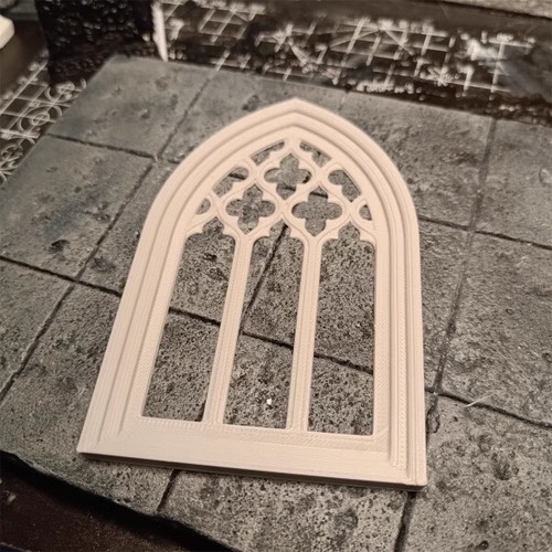 2PC 1/12 Scale Dollhouse Accessorie Miniatures Luxury Windows Unpainted Resin 3D - 第 1/8 張圖片