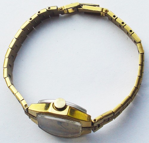 Serviced Ussr Soviet Russian Luch Jewel Womens Watch Mechanical Wrist Ladie - Picture 4 of 12