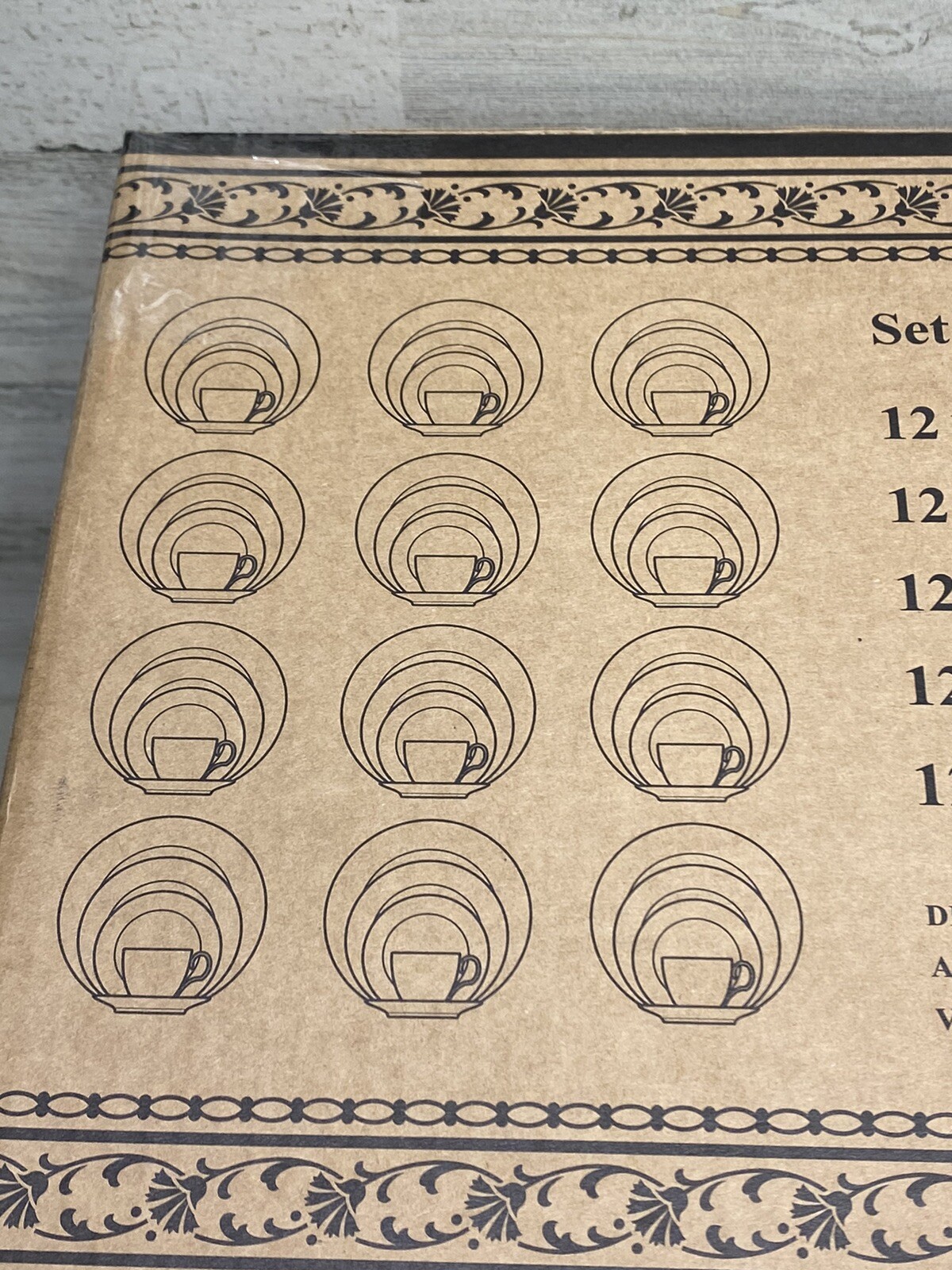 Noritake Charlotta Gold 60PC Dinnerware Set, Service for 12 New eBay