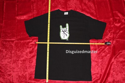 Marilyn Manson Hail Satan shirt XL 1994 Satan's Bake Sale Marilyn Manson Hail Satan shirt XL 1994 Satan's Bake Sale
