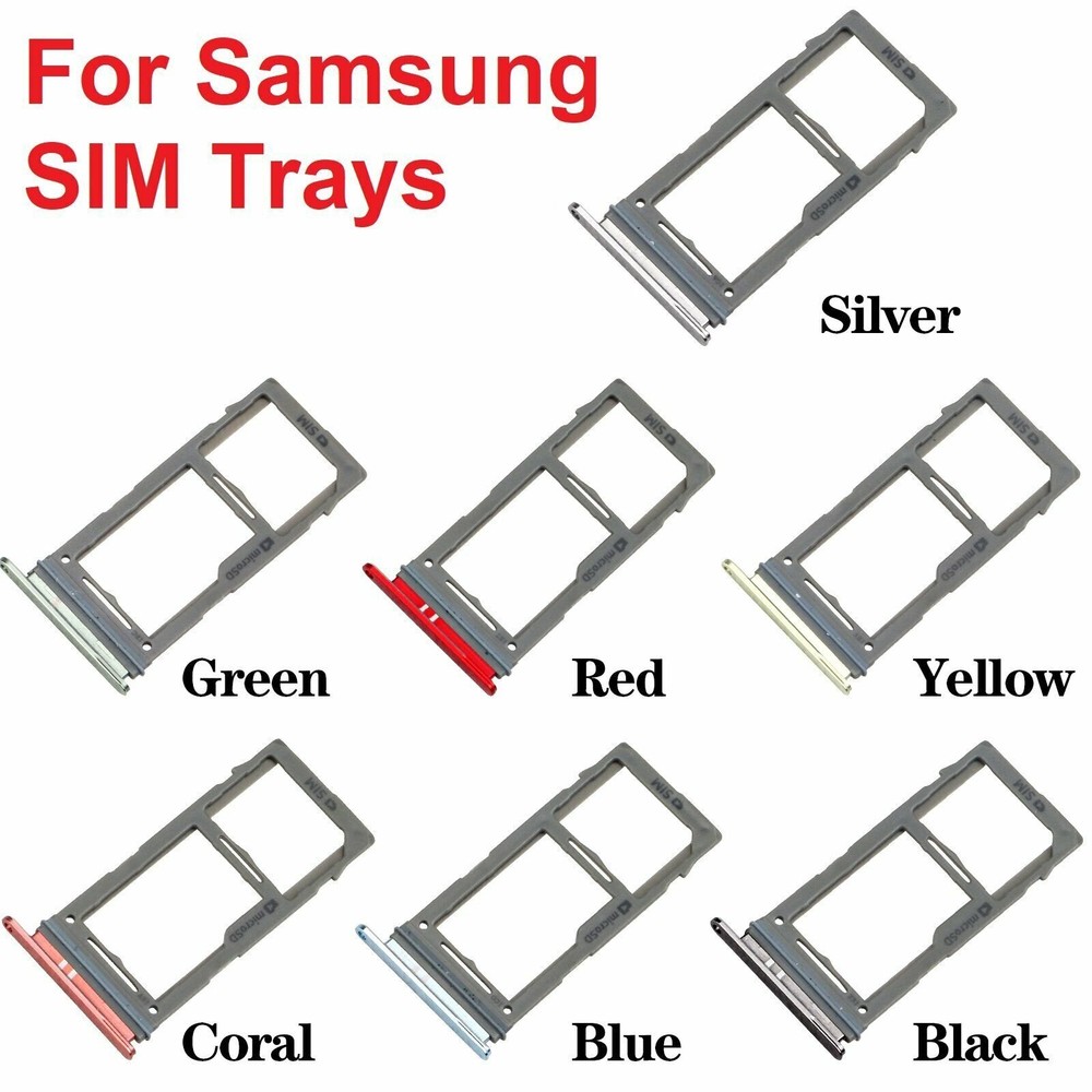 For Galaxy S8 S9 S10 S20 Plus Ultra Note 8 9 10 20 Dual Sim Card