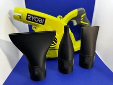 Short Stubby Nozzle set For Ryobi R18TB 18v blower Detailing Woodwork Tools