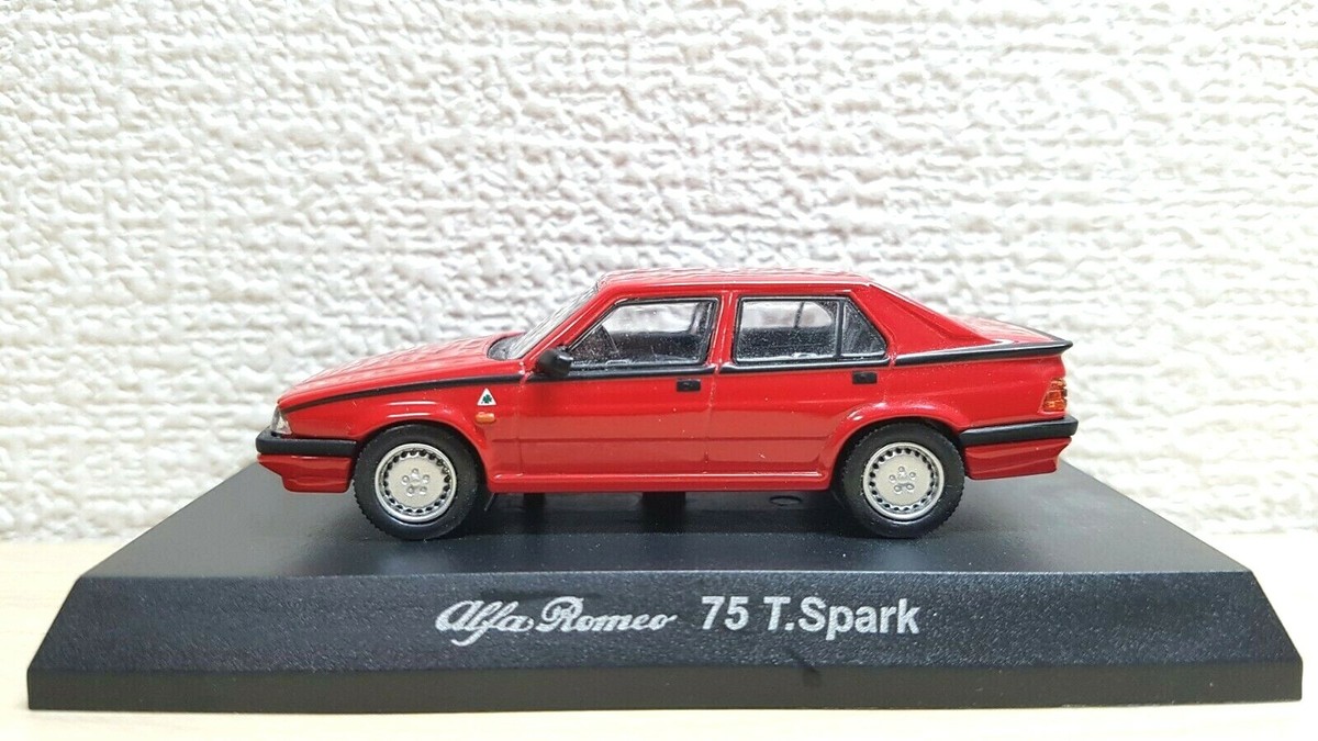 1/64 Kyosho ALFA ROMEO 75 T.SPARK RED diecast car model | eBay