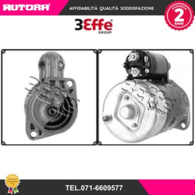 STRS584RR Starter Motor (3 EFFECTS - REMANUFACTURED)