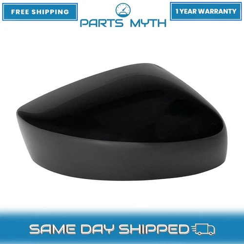 NEW Exterior Mirror Cap Cover Black R/Hand Passenger Side for Nissan Versa