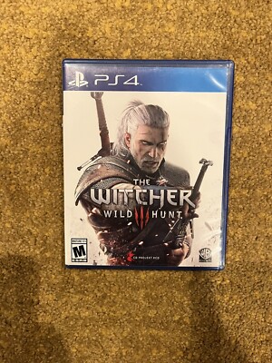 Witcher 3: Wild Hunt (PlayStation 4, 2015) CIB w/ Inserts and Soundtrack