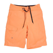 Mossimo Boardshorts Mens 28 / Boys 16 Bright Neon Orange Mesh Lined