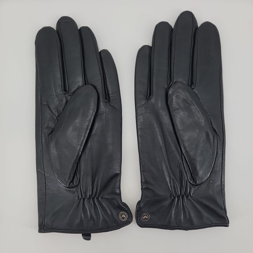 Mens Warmen Gloves Size S Black Soft Comfortable Warm - Picture 3 of 5
