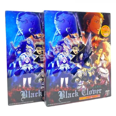 Black Clover Complete Box Set Season 1+2+3+4 (1-170 End) DVD Anime English Dub