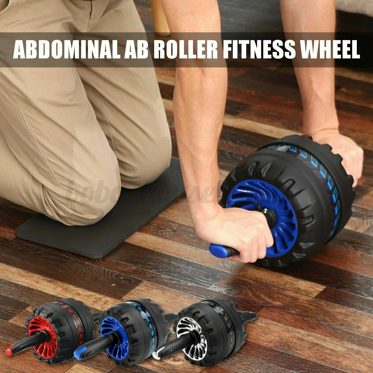 X Rueda Para Abdominales Flexiones Pecho Nalgas Espalda Ab Rodillo Músculos Dfh