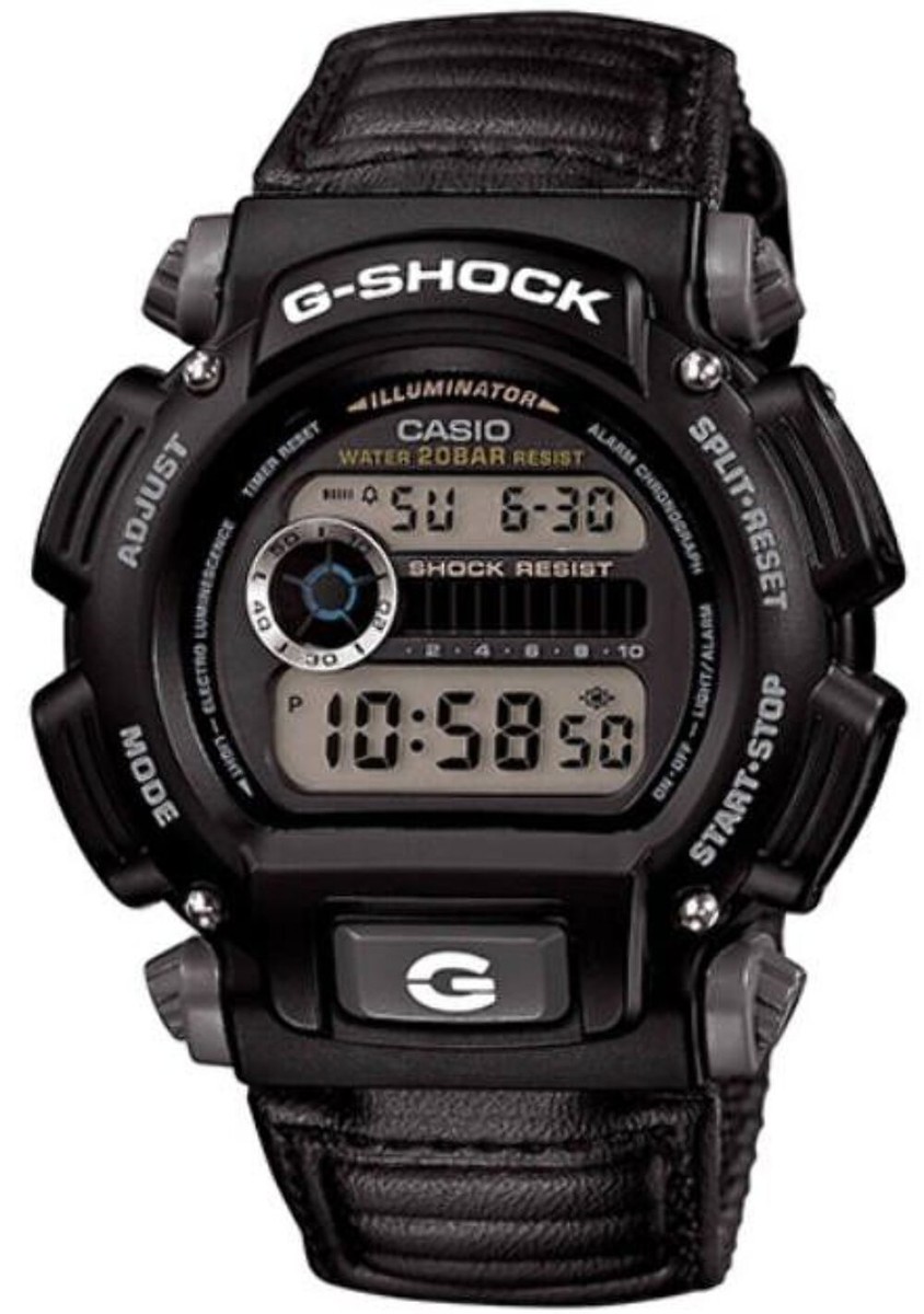 Casio G-shock Dw-9052v 20bar 200 Meter Water Shock Resistant