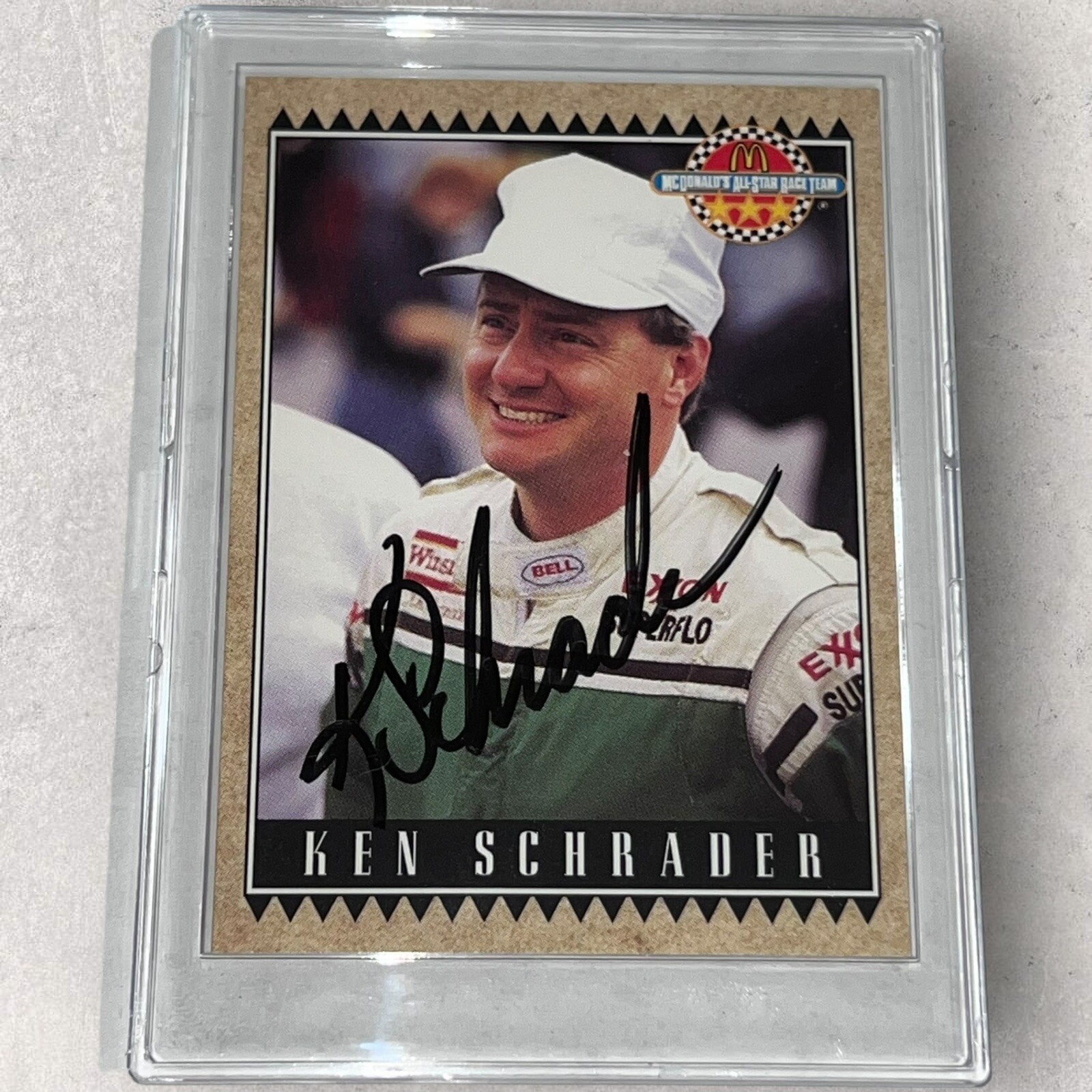 VINTAGE 1992 MAXX MCDONALDS NASCAR signed 36 card SET Earnhardt Allison Kulwicki view 13