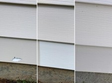 Mendyl Vinyl and Stucco Siding Repair Kit - Cover Any Cracks Holes - 2 Patches