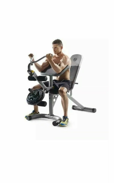 gold's gym xrs 20 olympic workout bench ggbe19615