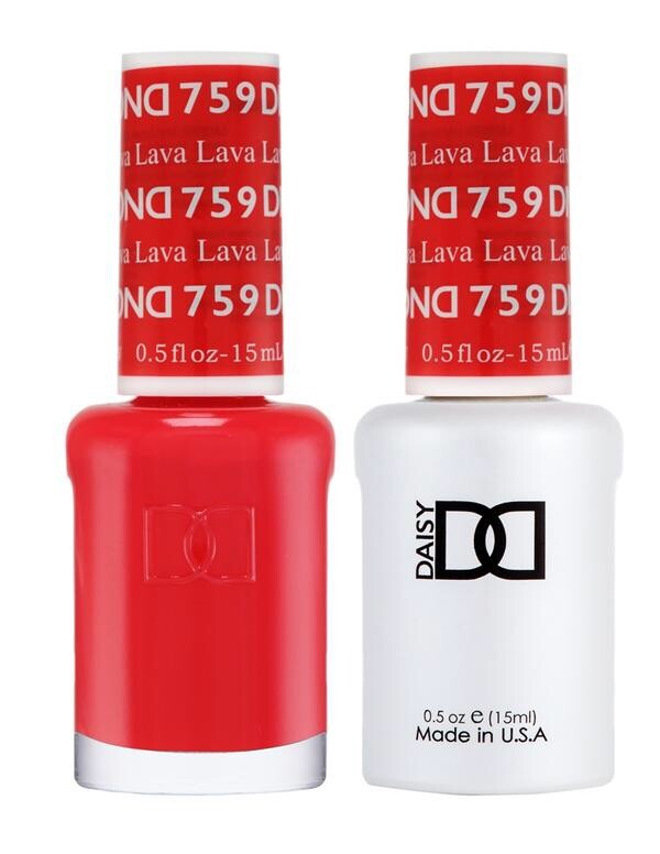Brand New & Genuine DND Gel & Polish Duo - Lava 759
