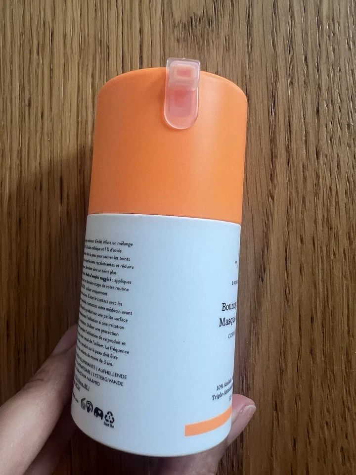 Drunk Elephant Bouncy Brightfacial Brightening Mask , Umbra Tinte Mineral . - Image 2 of 4