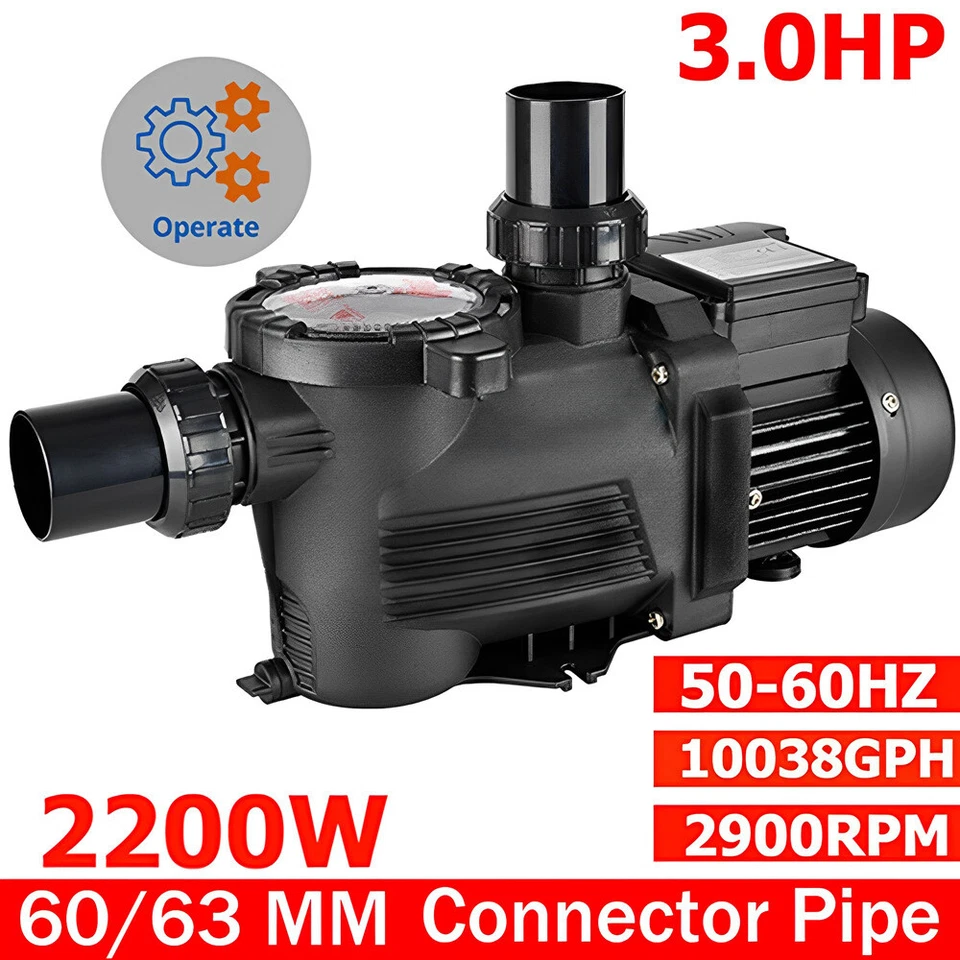 Hi-Speed Super Pump For In-Ground Swimming Pool Pump For Hayward Pool Pump Motor - Image 2 of 4
