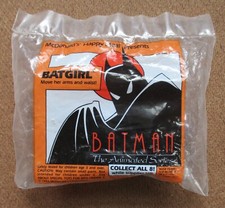 1993 McDonald's Batman The Animated Series BATGIRL Happy Meal Toy Unopened Bag