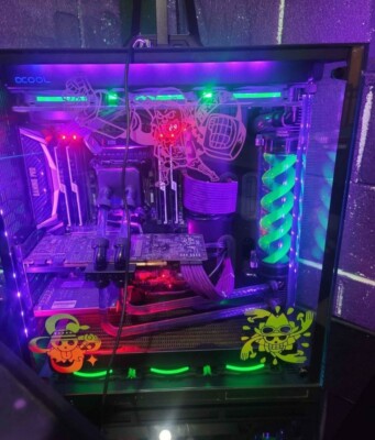Watercooled Nvidia GTX 1080ti Gaming Computer