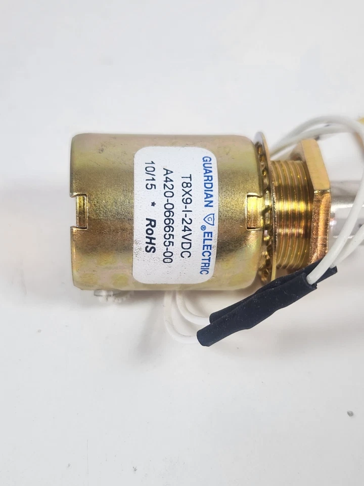 Guardian Electric - Part #T8X9-I-24 VDC - A420-066655-00 - Tubular Solenoid - Image 2 of 4