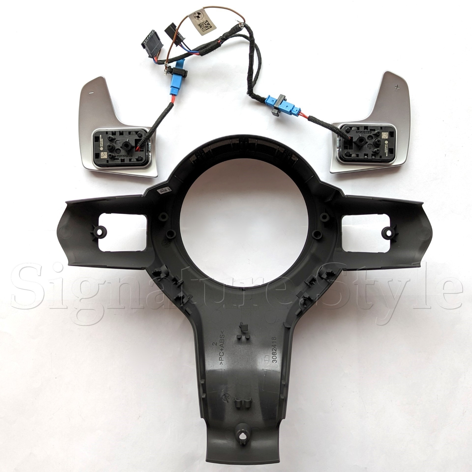 BMW F10 F11 F07 F12 F13 F06 F01 M Sport steering wheel Paddles retrofit