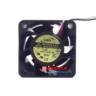 ADDA 4028 AD0412UB-B53DS 12V 0.70A 4CM Dual   Large Airflow Chassis Fan #D9