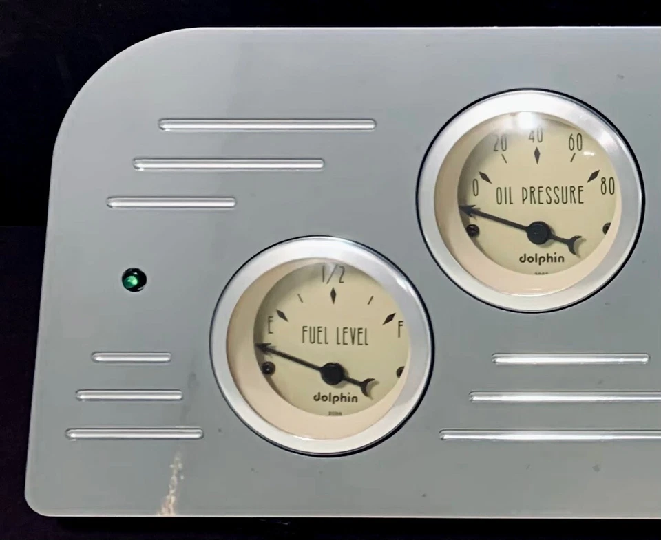 GMC Truck 1966 calibre 6 tablero juego de inserción Billet aluminio PC Foto 2 de 4