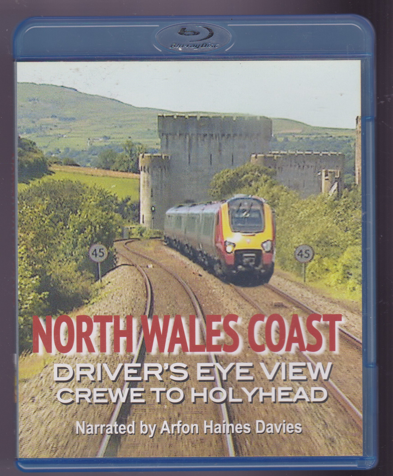North Wales Coast (BluRay) Drivers Eye View ~ Cab Ride ~ Railway BluRay