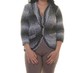 Eci Black Two Button Women's Medium Cardigan Sweater Gray Size M on Sale
