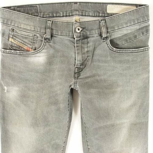 Womens Diesel GETLEGG Slim Skinny Stretch Gray Jeans W31 L30 US Size 10 |  eBay